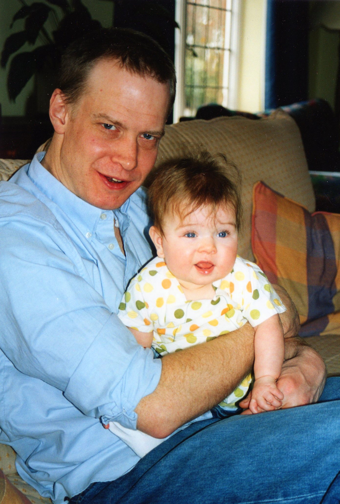 Chris with neice Isobel