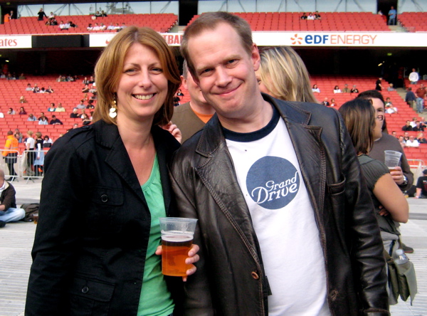 Chris & Michelle at Springsteen gig, May 2008