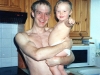 Chris with Goddaughter, Lorna