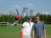 Chris & Karl, Minneapolis Sculpture Garden, Sept 2007