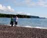 Chris & Michelle at Lake Superior, Minnesota