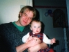 Chris with Goddaughter, Lorna