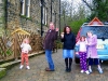 Chris with Kathryn and Goddaughters