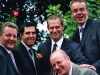 Tim, Jon, Chris, Mat, Andy, university friends at Andy & Suzanne's wedding